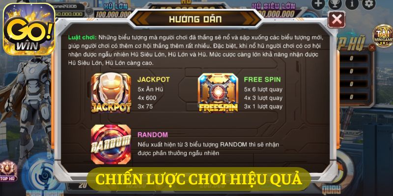 Chiến lược thông minh để tăng cơ hội chiến thắng trong game IRON MAN