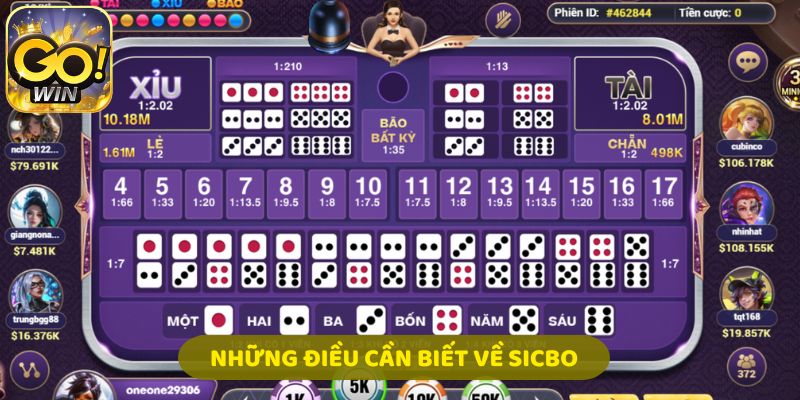 Những điều cần biết về Sicbo