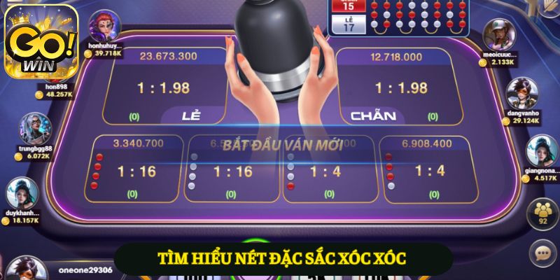 Những nét đặc sắc của game Xóc Xóc